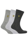 Lyle & Scott Sportsocken (3er Set) Basic Herren 