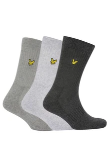 Lyle & Scott Sportsocken (3er Set) Basic Herren
