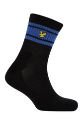 Lyle & Scott Sportsocken Herren (3-Paar) Schwarz/Dunkelblau/Mischfarben/Grün