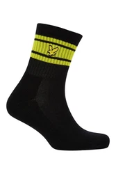 Lyle & Scott Sportsocken Herren (3-Paar) Schwarz/Dunkelblau/Mischfarben/Grün