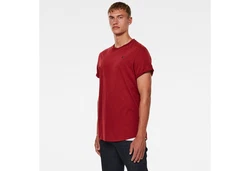 G-STAR T-Shirt 'Lash' Dunkelrot/Rot