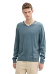 TOM TAILOR Pullover Khaki/Hellblau/Beige/Blau TOM TAILOR Pullover Khaki/Hellblau/Beige/Blau