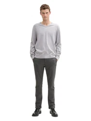 TOM TAILOR Pullover Grau/Hellgrau