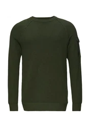 s.Oliver Strickpullover Dunkelgrün
