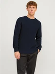 Jack & Jones Rundhalspullover JJJONES KNIT CREW NECK 