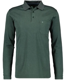 Langarm-Poloshirt