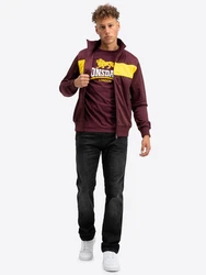 Lonsdale Sweatjacke ALNWICK Dunkelrot