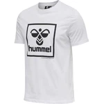 hummel T-Shirt Weiß/Braun/Dunkelgrau