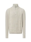 Jack & Jones Troyer JJCRAIG KNIT HALF ZIP Grau/Khaki/Braun/Hellgrau/Beige
