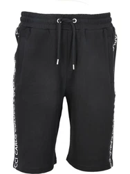 CARLO COLUCCI Shorts Canale Schwarz/Dunkelgrau/Grau