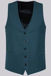 Digel Anzugweste Nicolo Türkis/Grün/Blau