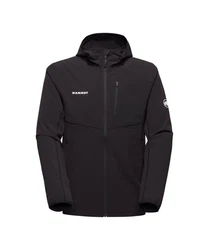 Mammut Madris Light ML Hooded Jacket Schwarz/Dunkelrot