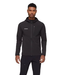 Mammut Madris Light ML Hooded Jacket Schwarz/Dunkelrot