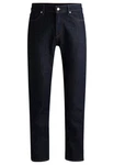 BOSS 5-Pocket-Jeans H-Delaware (1-tlg) Dunkelblau/Blau