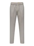 Only & Sons Hose ONSLINUS greige / schwarz