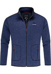 Fleecejacke VISALIA Fleecejacke Herren Strickfleece Sweatjacke Zipper Fleecepullover