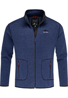 Amaci&Sons Fleecejacke VISALIA Dunkelblau/Blau/Hellblau