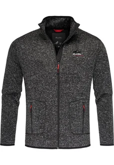 Amaci&Sons Fleecejacke VISALIA Dunkelgrau/Grau/Hellgrau