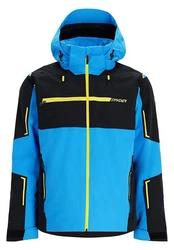 Spyder Winterjacke Skijacke TITAN Regular Fit Türkis/Blau/Gelb