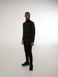 Protest Trainingspullover Herren Skipullover REWILL 1/4 Zip Top True Black