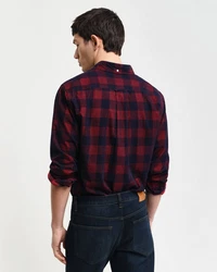 Gant Langarmhemd Regular Fit Rot/Hellblau/Dunkelrot/Lila