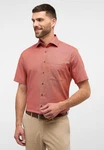 Eterna Kurzarmhemd MODERN FIT NON IRON Rot/Rosa/Orange