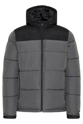 Blend Steppjacke Style BHBANKL Dunkelgrau/Hellgrau/Grau/Schwarz