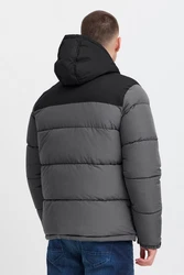Blend Steppjacke Style BHBANKL Dunkelgrau/Hellgrau/Grau/Schwarz