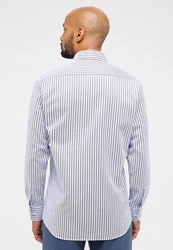 Eterna Langarmhemd MODERN FIT Hellblau/Blau/Fliederfarben/Weiß/Dunkelblau