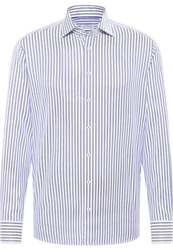 Eterna Langarmhemd MODERN FIT Hellblau/Blau/Fliederfarben/Weiß/Dunkelblau