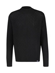 LERROS Strickpullover Cable-Strickpullover mit Turtleneck STRICK 1/1 ARM 