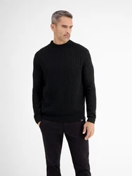 LERROS Strickpullover Cable-Strickpullover mit Turtleneck STRICK 1/1 ARM 