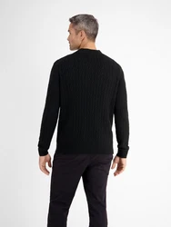 LERROS Strickpullover Cable-Strickpullover mit Turtleneck STRICK 1/1 ARM 