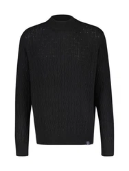 LERROS Strickpullover Cable-Strickpullover mit Turtleneck STRICK 1/1 ARM 