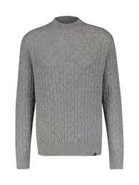 Strickpullover Cable-Strickpullover mit Turtleneck