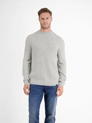 LERROS Strickpullover Cable-Strickpullover mit Turtleneck STRICK 1/1 ARM 