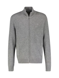 Strickjacke Schurwoll-Strickjacke mit Kaschmiranteil