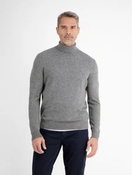 LERROS Strickpullover Schurwoll-Rollkragenpullover 