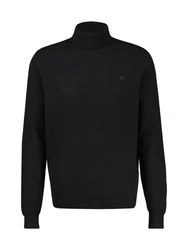 LERROS Strickpullover Schurwoll-Rollkragenpullover 