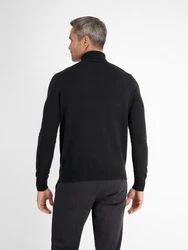 LERROS Strickpullover Schurwoll-Rollkragenpullover 
