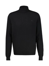 LERROS Strickpullover Schurwoll-Rollkragenpullover 