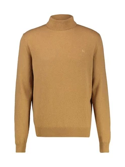 LERROS Strickpullover Schurwoll-Rollkragenpullover 