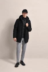 bugatti Outdoor Langjacke Schwarz