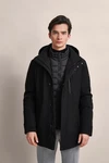 bugatti Outdoor Langjacke Schwarz