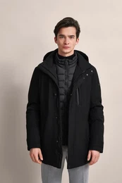 Langjacke mit wasserfester Eigenschaft