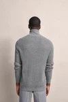 bugatti Strickjacke Grau/Hellgrau/Dunkelgrau