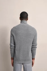 bugatti Strickjacke Grau/Hellgrau/Dunkelgrau