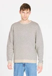 WHISTLER Strickpullover Borge Creme/Beige/Grün