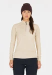 SOS Langarmshirt Timberline Khaki/Beige/Weiß