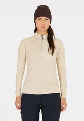 SOS Langarmshirt Timberline Khaki/Beige/Weiß